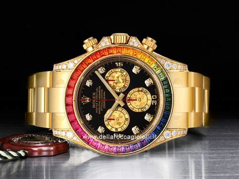 rolex cosmograph daytona rainbow diamanti e zaffiri prezzo|A Closer Look At The Rolex Cosmograph Daytona Rainbow.